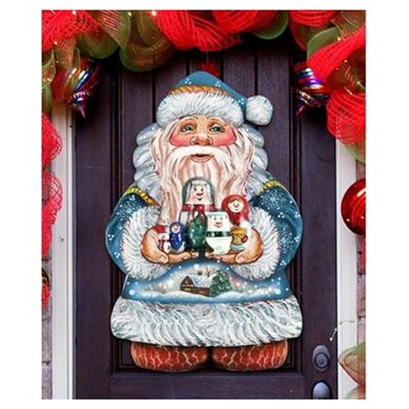 KD AMERICANA Matreshkas Santa Christmas Door Hanger KD1763653
